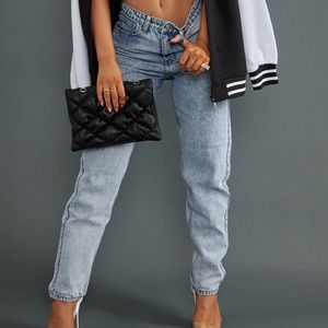 Pretty Little Thing Aside Wash Jeans